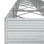 Galvanized silver steel flowerbed 600x80x45 cm by vidaXL, Pots and planters - Ref: Foro24-316903, Price: 107,73 €, Discount: %