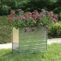 Blumenbeet aus silberverzinktem Stahl, 100 x 40 x 77 cm von vidaXL, Töpfe und Pflanzgefäße - Ref: Foro24-316896, Preis: 43,10...