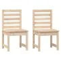 Garden chairs 2 units solid pine wood 50x48x91.5 cm by vidaXL, Garden chairs - Ref: Foro24-824025, Price: 79,59 €, Discount: %
