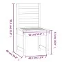 Gartenstühle 2 Stk. Massivholz Kiefer 50x48x91,5 cm von vidaXL, Gartenstühle - Ref: Foro24-824025, Preis: 78,64 €, Rabatt: %