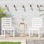Garden chairs 2 pcs solid white pine wood 50x48x91.5 cm by vidaXL, Garden chairs - Ref: Foro24-824026, Price: 150,86 €, Disco...