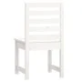 Gartenstühle 2 Stück aus massivem weißem Kiefernholz 50x48x91,5 cm von vidaXL, Gartenstühle - Ref: Foro24-824026, Preis: 150,...