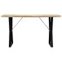 Solid mango wood dining table 140x80x76 cm by vidaXL, Kitchen and dining tables - Ref: Foro24-247947, Price: 250,34 €, Discou...