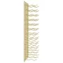 Wall-mounted wine rack for 24 bottles, 2 units, golden iron. by vidaXL, Wine racks - Ref: Foro24-340886, Price: 90,73 €, Disc...