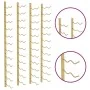 Wall-mounted wine rack for 24 bottles, 2 units, golden iron. by vidaXL, Wine racks - Ref: Foro24-340886, Price: 90,73 €, Disc...