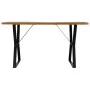 Solid recycled wood dining table 140x80x76 cm by vidaXL, Kitchen and dining tables - Ref: Foro24-247948, Price: 218,15 €, Dis...