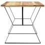 Solid recycled wood dining table 140x80x76 cm by vidaXL, Kitchen and dining tables - Ref: Foro24-247948, Price: 218,15 €, Dis...