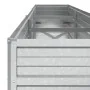 Arriate de acero galvanizado plateado 240x40x45 cm de vidaXL, Maceteros y jardineras - Ref: Foro24-316889, Precio: 51,97 €, D...