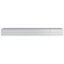 Galvanized silver steel flowerbed 400x80x45 cm by vidaXL, Pots and planters - Ref: Foro24-316899, Price: 79,24 €, Discount: %