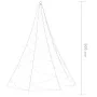 Wall tree with metal hook 720 warm white LEDs 5 m by vidaXL, Hoses and string lights - Ref: Foro24-328644, Price: 35,54 €, Di...