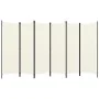 Trennwand mit 6 Paneelen weiß 300x180 cm von vidaXL, Raumteiler - Ref: Foro24-320727, Preis: 41,16 €, Rabatt: %