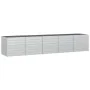 Arriate de acero galvanizado plateado 400x80x77 cm de vidaXL, Maceteros y jardineras - Ref: Foro24-316900, Precio: 112,98 €, ...