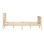 Bettgestell aus Massivholz 140x200 cm von vidaXL, Betten und Lattenroste - Ref: Foro24-3101153, Preis: 137,95 €, Rabatt: %