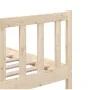 Bettgestell aus Massivholz 140x200 cm von vidaXL, Betten und Lattenroste - Ref: Foro24-3101153, Preis: 137,95 €, Rabatt: %