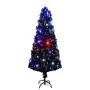 Artificial Christmas tree with stand/LED 240 cm fiber optic by vidaXL, Christmas trees - Ref: Foro24-284304, Price: 125,16 €,...