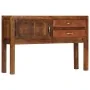 Solid mango wood sideboard 118x30x75 cm by vidaXL, Sideboards - Ref: Foro24-247965, Price: 196,14 €, Discount: %
