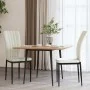 Esszimmerstühle, 2 Einheiten, cremefarbener Samt von vidaXL, Essstühle - Ref: Foro24-326102, Preis: 91,85 €, Rabatt: %