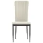 Esszimmerstühle, 2 Einheiten, cremefarbener Samt von vidaXL, Essstühle - Ref: Foro24-326102, Preis: 91,85 €, Rabatt: %