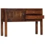 Solid mango wood sideboard 118x30x75 cm by vidaXL, Sideboards - Ref: Foro24-247965, Price: 196,14 €, Discount: %