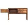 Solid mango wood sideboard 118x30x75 cm by vidaXL, Sideboards - Ref: Foro24-247965, Price: 196,14 €, Discount: %