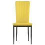 Dining chairs 4 pcs mustard yellow velvet by vidaXL, dining chairs - Ref: Foro24-326111, Price: 164,50 €, Discount: %