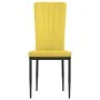 Esszimmerstühle 4 Stück senfgelber Samt von vidaXL, Essstühle - Ref: Foro24-326111, Preis: 164,38 €, Rabatt: %