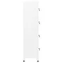 White steel locker 38x45x180 cm by vidaXL, Lockers and storage cabinets - Ref: Foro24-339784, Price: 159,60 €, Discount: %