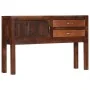 Solid mango wood sideboard 118x30x75 cm by vidaXL, Sideboards - Ref: Foro24-247965, Price: 196,14 €, Discount: %