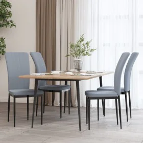 Sillas de comedor 4 unidades terciopelo gris claro von vidaXL, Essstühle - Ref: Foro24-326104, Preis: 142,44 €, Rabatt: %