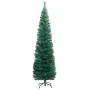 Árbol de Navidad artificial delgado y soporte PVC verde 210 cm by vidaXL, Christmas trees - Ref: Foro24-320951, Price: 56,37 ...