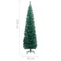 Árbol de Navidad artificial delgado y soporte PVC verde 210 cm by vidaXL, Christmas trees - Ref: Foro24-320951, Price: 56,37 ...