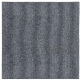 Graue Schmutzfang-Fußmatte 100x100 cm von vidaXL, Teppiche - Ref: Foro24-327174, Preis: 32,10 €, Rabatt: %