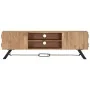 Mueble para TV madera maciza de acacia 140x30x45 cm de vidaXL, Muebles TV - Ref: Foro24-247971, Precio: 160,95 €, Descuento: %