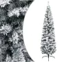 Green slim artificial Christmas tree with snow PVC 240 cm by vidaXL, Christmas trees - Ref: Foro24-320956, Price: 62,54 €, Di...