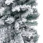Green slim artificial Christmas tree with snow PVC 240 cm by vidaXL, Christmas trees - Ref: Foro24-320956, Price: 62,54 €, Di...