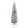 Green slim artificial Christmas tree with snow PVC 240 cm by vidaXL, Christmas trees - Ref: Foro24-320956, Price: 62,54 €, Di...