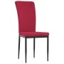 Esszimmerstühle 4 Einheiten aus rotem Samt von vidaXL, Essstühle - Ref: Foro24-326109, Preis: 201,80 €, Rabatt: %