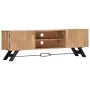 Mueble para TV madera maciza de acacia 140x30x45 cm de vidaXL, Muebles TV - Ref: Foro24-247971, Precio: 160,95 €, Descuento: %