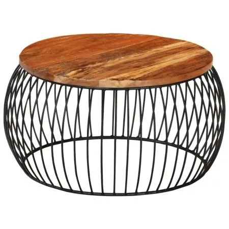 Solid recycled wood coffee table Ø68 cm by vidaXL, Coffee table - Ref: Foro24-338022, Price: 120,46 €, Discount: %