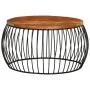 Solid recycled wood coffee table Ø68 cm by vidaXL, Coffee table - Ref: Foro24-338022, Price: 120,46 €, Discount: %