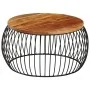 Solid recycled wood coffee table Ø68 cm by vidaXL, Coffee table - Ref: Foro24-338022, Price: 120,46 €, Discount: %