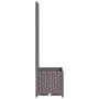 Pflanzgefäß mit braunem PP-Gitter 40x40x136 cm von vidaXL, Töpfe und Pflanzgefäße - Ref: Foro24-318259, Preis: 61,42 €, Rabat...