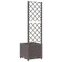 Pflanzgefäß mit braunem PP-Gitter 40x40x136 cm von vidaXL, Töpfe und Pflanzgefäße - Ref: Foro24-318259, Preis: 61,42 €, Rabat...