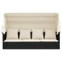 Garden lounger sofa with awning and black synthetic rattan cushions by vidaXL, Loungers - Ref: Foro24-319566, Price: 241,15 €...