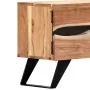 Solid acacia wood TV stand 140x30x45 cm by vidaXL, TV Furniture - Ref: Foro24-247974, Price: 244,32 €, Discount: %