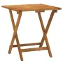 3-piece terrace folding table and chairs and acacia wood cushions by vidaXL, Garden sets - Ref: Foro24-319705, Price: 144,81 ...