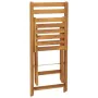 3-piece terrace folding table and chairs and acacia wood cushions by vidaXL, Garden sets - Ref: Foro24-319705, Price: 144,81 ...