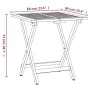 3-piece terrace folding table and chairs and acacia wood cushions by vidaXL, Garden sets - Ref: Foro24-319705, Price: 144,81 ...