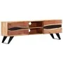 Solid acacia wood TV stand 140x30x45 cm by vidaXL, TV Furniture - Ref: Foro24-247974, Price: 244,32 €, Discount: %