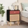 Nightstands 2 pcs black plywood 40x30x55 cm by vidaXL, Nightstands - Ref: Foro24-352145, Price: 122,55 €, Discount: %